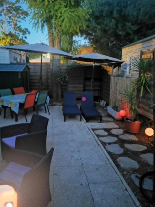 Mobil Home Bungalow 6 Personnes Villeneuve Loubet Plage Marina Baie Des Anges 外观 照片