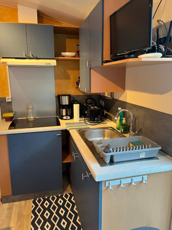 Mobil Home Bungalow 6 Personnes Villeneuve Loubet Plage Marina Baie Des Anges 外观 照片