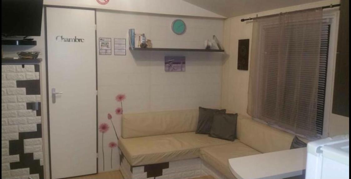 Mobil Home Bungalow 6 Personnes Villeneuve Loubet Plage Marina Baie Des Anges 外观 照片